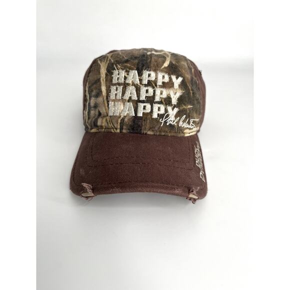 Duck Dynasty Phil Robertson RealTree Cap Hat A&E Happy Camouflage Adjustable - Picture 1 of 8